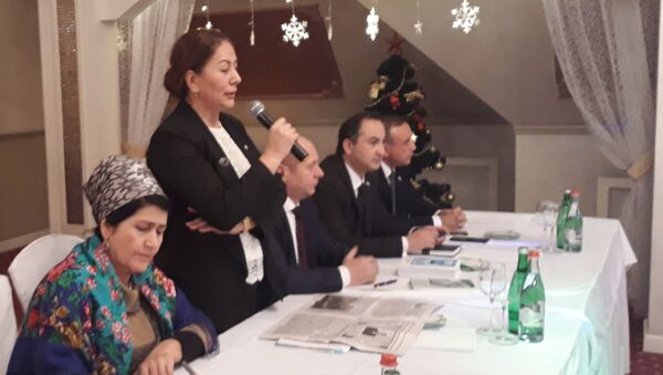 Представители Народной демократической партии Таджикистана встретились с соотечественниками в Российской Федерации - Sputnik Таджикистан