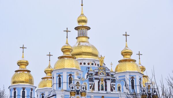 Михайловский Златоверхий монастырь, архивное фото - Sputnik Таджикистан