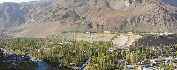 Хорогская гидроэлектростанция, архивное фото Хорогская гидроэлектростанция, архивное фото - Sputnik Тоҷикистон