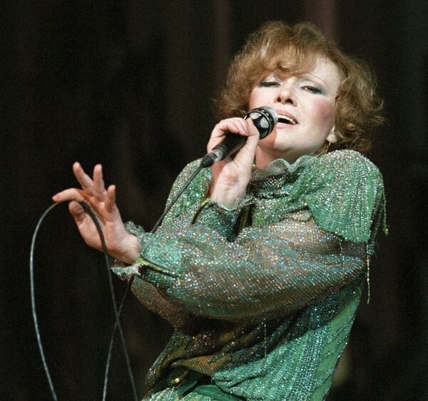 Народная артистка СССР Людмила Гурченко, архивное фото - Sputnik Таджикистан