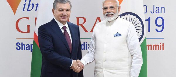 Президент Республики Узбекистан встретился с премьер-министром Республики Индия - Sputnik Таджикистан