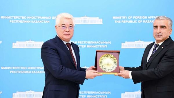 Глава МИД Казахстана принял посла Таджикистана - Sputnik Таджикистан