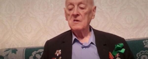 Ветеран ВОВ Олег Соболев, архивное фото - Sputnik Таджикистан