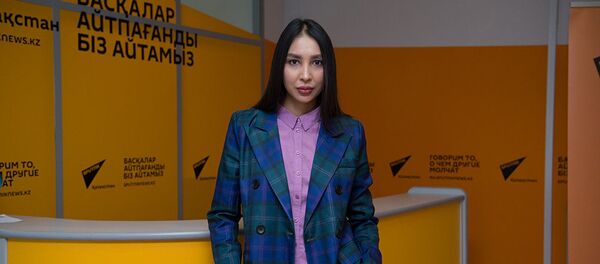 Модель Динагул Тасова Модель Динагул Тасова - Sputnik Таджикистан