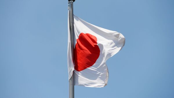 Государственный флаг Японии, архивное фото - Sputnik Тоҷикистон