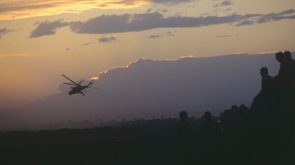 Боевой вертолет, архивное фото - Sputnik Таджикистан