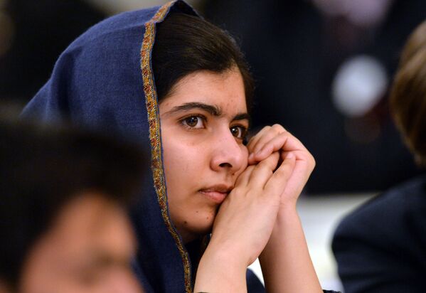 Пакистанская правозащитница, лауреат Нобелевской премии мира Малала Юсуфзай - Sputnik Таджикистан