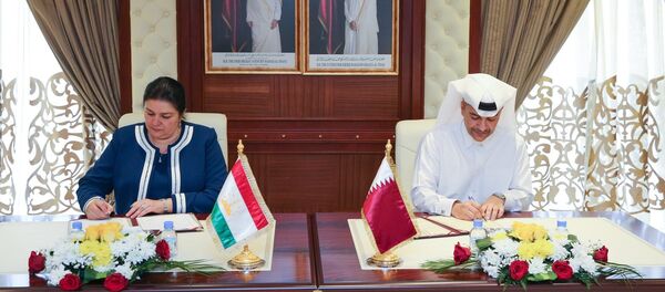 Имзои созишномаи умури муҳоҷират миёни Тоҷикистон ва Қатар - Sputnik Тоҷикистон