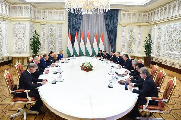 Официальный визит министра иностранных дел РФ Сергея Лаврова в Таджикистан - Sputnik Таджикистан