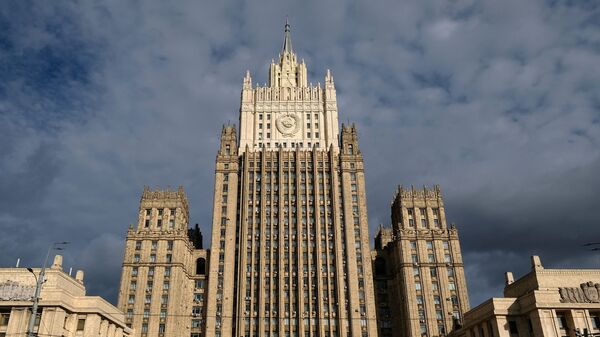 Здание Министерства иностранных дел РФ в Москве - Sputnik Таджикистан
