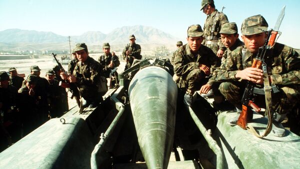 Ограниченный контингент советских войск в Демократической Республике Афганистан. 3 сентября 1989 года - Sputnik Таджикистан