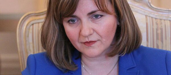 Наталья Герман глава Регионального центра ООН по превентивной дипломатии в Центральной Азии (РЦПДЦА), архивное фото - Sputnik Таджикистан