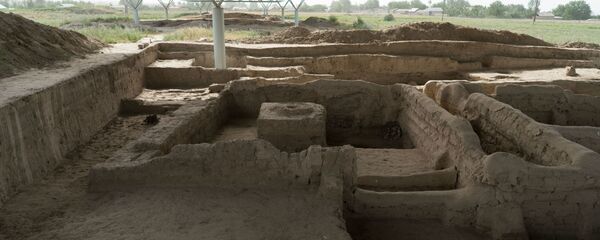 Раскопки Саразма в пригороде Пенджикента - Sputnik Тоҷикистон