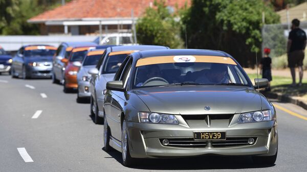 Автомобиль с австралийскими номерами, архивное фото - Sputnik Таджикистан