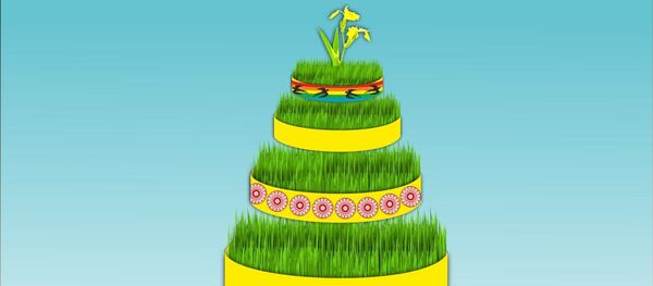 Рамзи ҷашни байналмилалии Наврӯз ва Соли нави миллӣ, ки ба ҷойи арча истифода мешавад Рамзи ҷашни байналмилалии Наврӯз ва Соли нави миллӣ, ки ба ҷойи арча истифода мешавад - Sputnik Тоҷикистон