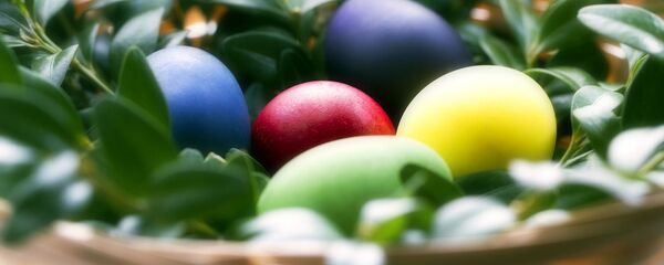 Крашеные яйца на Пасху - Sputnik Таджикистан