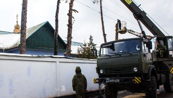 Российские военнослужащие помогли ликвидировать последствия землетрясения в Таджикистане - Sputnik Таджикистан