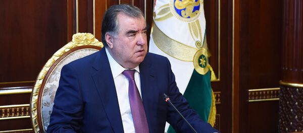 Президент Таджикистана Эмомали Рахмон - Sputnik Тоҷикистон