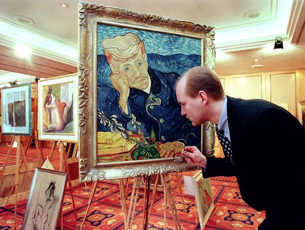 82,5 миллионов долларов было уплачено в 1990 году за картину Винсента ван Гога Портрет доктора Гаше - Sputnik Таджикистан