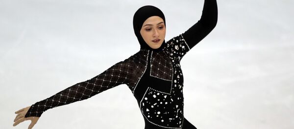 Фигуристка Захра Лари Фигуристка Захра Лари - Sputnik Таджикистан