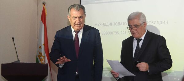 Министр образования Таджикистана Нуриддин Саидов, архивное фото - Sputnik Таджикистан