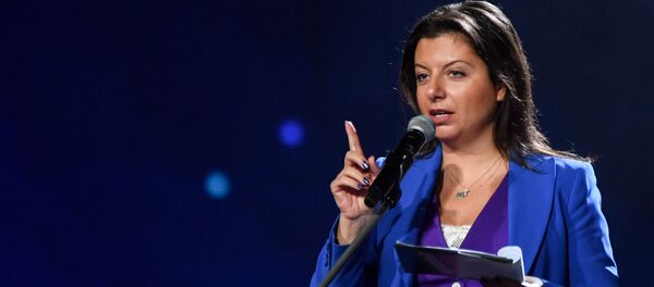 Главный редактор телеканала RT и МИА Россия сегодня Маргарита Симоньян Главный редактор телеканала RT и МИА Россия сегодня Маргарита Симоньян - Sputnik Таджикистан