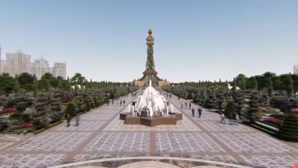 Проект сада Истиклолият в Душанбе - Sputnik Таджикистан