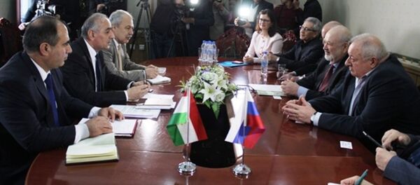 встреча министр культуры Таджикистана с Ректором Всероссийского государственного университета кинематографии имени С.А.Герасимова (ВГИК) Владимиром Малышевым .. - Sputnik Тоҷикистон