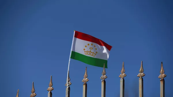 Флаг Таджикистана, архивное фото - Sputnik Тоҷикистон