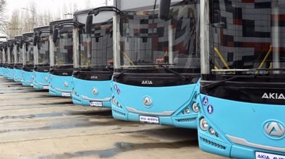 Автобусы AKIA AVESTO производимые в Таджикистане