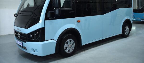 Автобусы которые будут производить на новом заводе AKIA AVESTA - Sputnik Тоҷикистон