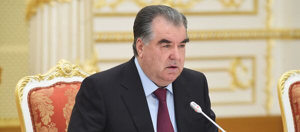 Президента Таджикистана Эмомали Рахмон - Sputnik Тоҷикистон