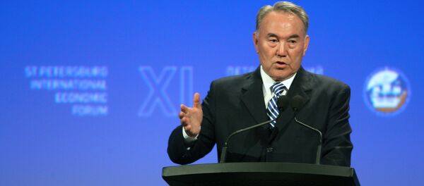 Президент Казахстана Нурсултан Назарбаев - Sputnik Таджикистан