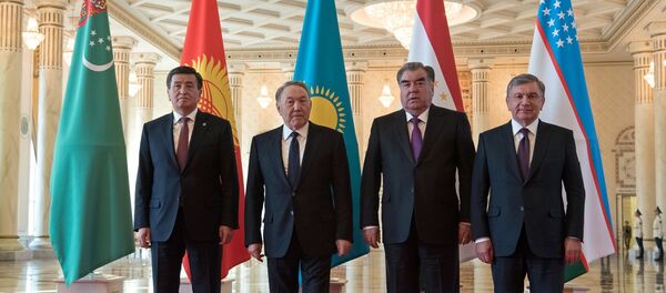 Главы государств Центральной Азии, архивное фото - Sputnik Тоҷикистон