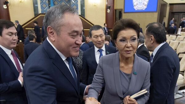 Избранный председатель парламента Казахстана Дарига Назарбаева - Sputnik Тоҷикистон