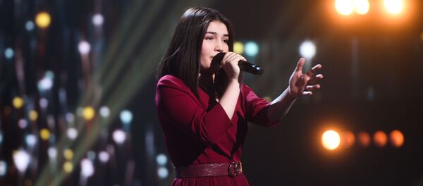 Мехрона Гайбуллоева на конкурсе Ты супер!  - Sputnik Таджикистан