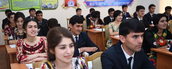 Открытие нового здания факультета политики и государственного управления Государственного университета Бохтара - Sputnik Тоҷикистон