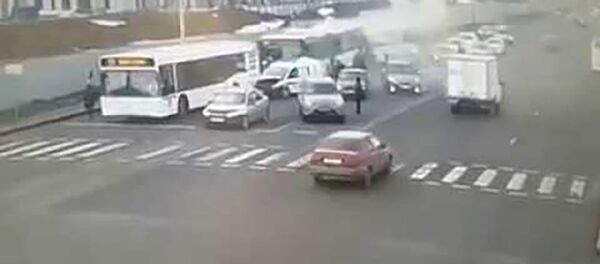 Крупная авария в Нур-султане - Sputnik Тоҷикистон