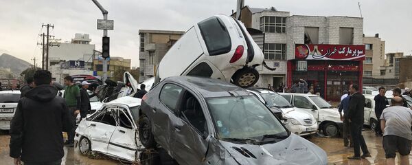 Пайомадҳои обхезӣ дар Эрон - Sputnik Тоҷикистон