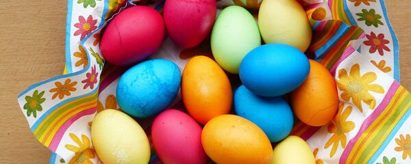 Пасхальные яйца, архивное фото - Sputnik Таджикистан