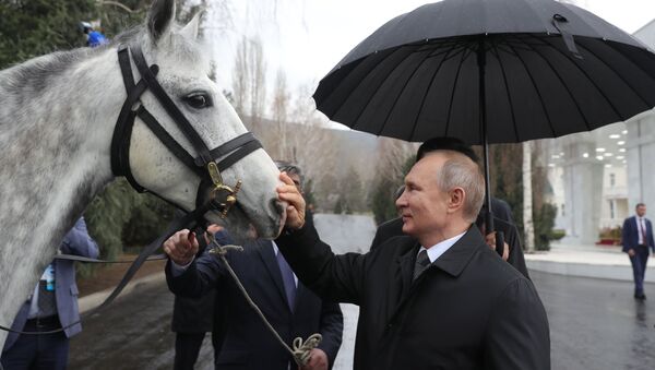 Государственный визит президента РФ В. Путина в Кыргызстан - Sputnik Таджикистан