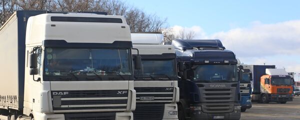 Грузовики на границе Грузовики на границе - Sputnik Таджикистан