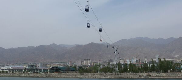 Новая канатная дорога в Худжанде - Sputnik Таджикистан