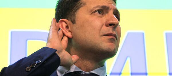 Кандидат в президенты Украины, актер Владимир Зеленский - Sputnik Тоҷикистон