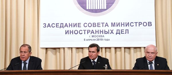 Заседание Совета министров иностранных дел СНГ Заседание Совета министров иностранных дел СНГ - Sputnik Таджикистан