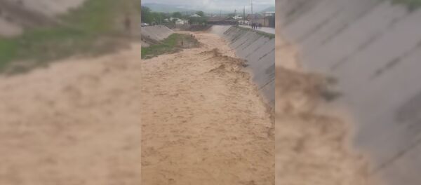 Селевой поток в Кулябе - Sputnik Таджикистан