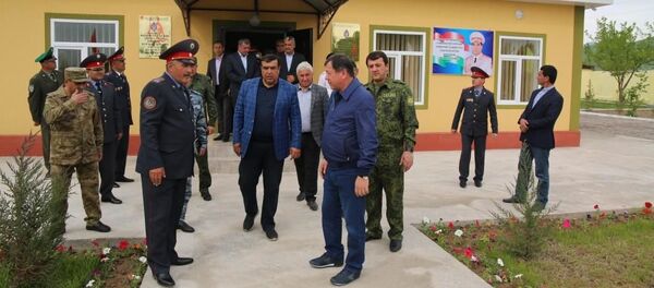 Ифтитоҳи шуъбачаи милитсия дар Фурудгоҳи шаҳри Кӯлоб - Sputnik Тоҷикистон