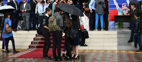 Восьмая международная выставка-ярмарка Российское образование Душанбе-2019 - Sputnik Таджикистан