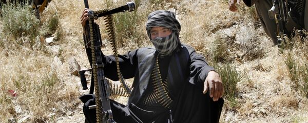Члены террористического движения Талибан в Афганистане - Sputnik Тоҷикистон