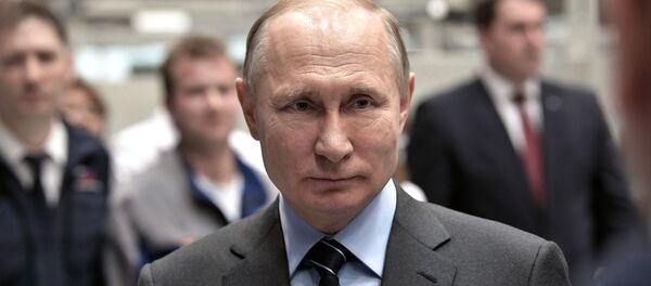 Президент РФ В. Путин посетил НПО Энергомаш Президент РФ В. Путин посетил НПО Энергомаш - Sputnik Тоҷикистон